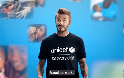UNICEF Goodwill Ambassador David Beckham leads global .